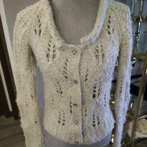 🔥 Hand Knit by Dollie Sweater Size Small